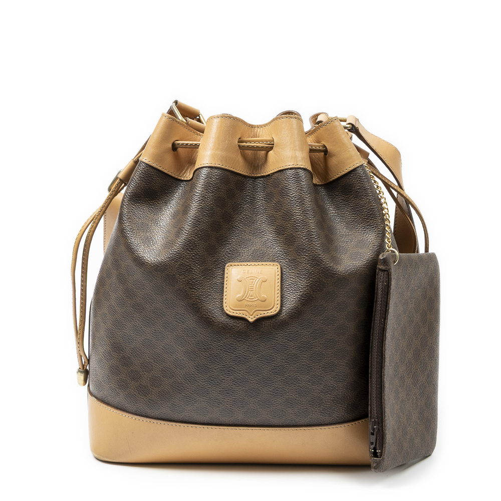 Celine Vintage Drawstring Bucket